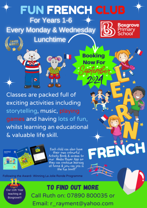 Ruth Rayment September Flyer